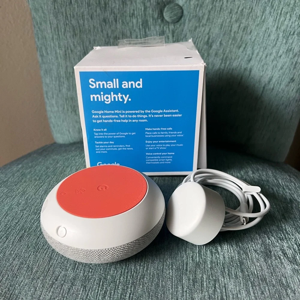 Google home mini speakers.New
